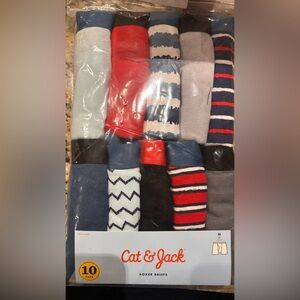 Cat & Jack kids size M-8  10-Pack Boxer Briefs Assorted colors NWT